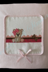 Carina Cassol bear (girl version) - blanket