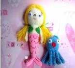 Cuddly Dolls - Kanlayanee - A Mermaid and Octopus