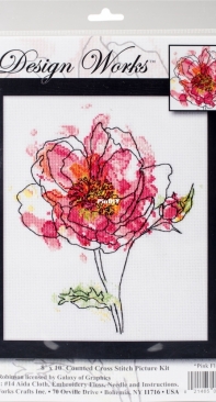 Design Works 2970 - Pink Floral