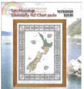 Jyn Manning WTB52 Blackwork Map of New Zealand