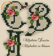 Passione Ricamo - Alphabet in Bloom