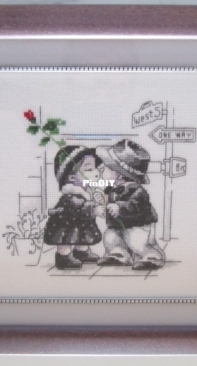 Kissing / the kiss -black & white