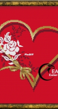 Valentine card by Elena Orlova - free