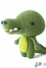 DIY Fluffies - Mariska Vos-Bolman - Toto the crocodile