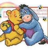 Vervaco 19.005 Pooh and Eeyore xsd
