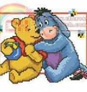 Vervaco 19.005 Pooh and Eeyore xsd
