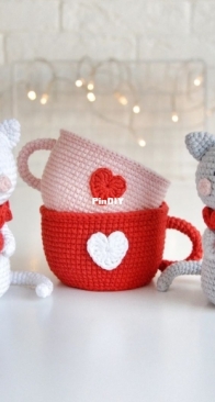 Lucy Rose Toys - Lucy Rozonova - Valentines cats