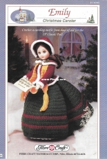 Fibre Craft - 395  Emily Christmas Caroler