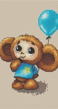 Cheburashka by Anastasia Leontieva
