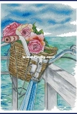 Flower Bike by Daria Mastrakova XSD