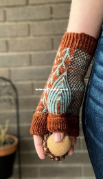 Burrow Mitts by Trysten Molina - Dragon Hoard Designs