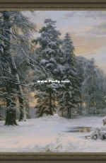 Winter dawn by Ivolga XSD