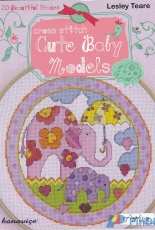 Tuva Yayıncılık Kanaviçe Lesley Teare Cross Stitch  Cute Baby Models