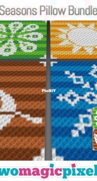 Two Magic Pixels -  Season Pillow Bundle