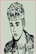 Hubble Bubble Crochet Graph - Justin Bieber Afghan (written pattern)