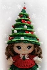 Tatsok Toys - Tatyana/Tatiana Sokolova - Baby in Christmas Tree Costume - Russian - Free