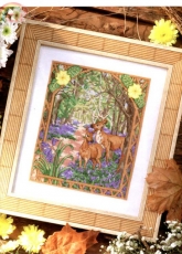 Bluebell Wood by Durene Jones from Cross Stitch Gold 55