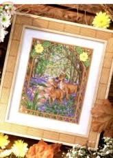 Bluebell Wood by Durene Jones from Cross Stitch Gold 55
