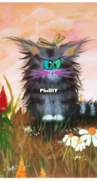 HAED - HAECYS 20190507 - Gray Cranky With Celosia by Cynthia Schmidt