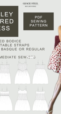 Shirley Shirred Dress - Gracie Steele - English