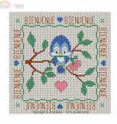 Broderie.net - Grandsire Jean-Louis - DG17 Bienvenue Oiseau