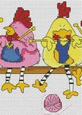 Chicks knitters by Nikulishna - free