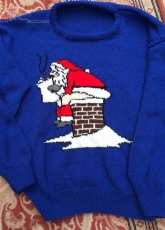 Santa on the Chimney