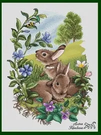 Rabbits by Alena Koshkina XSD