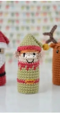 Elisas Crochet - Elisa Sartori - Elf Finger Puppet