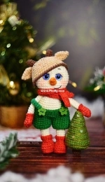 Bobrik toys - Natalia Bober - Snowman