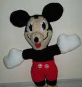 Knitted Mickey Mouse