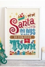 Stitchrovia 144 Santas Coming by Emma Congdon