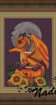 Pumpkin Dragon by Nadezhda Kazarina