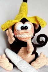 Wunderlichs Kreativchaos - Janine Wunderlich - Pina the Bum Monkey