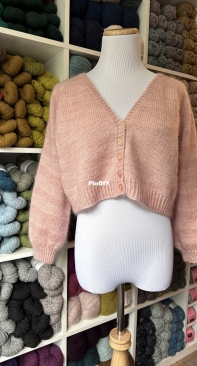 Macaron Cardigan by Naomi Endicott for Espace Tricot - Free