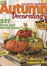 Country Sampler’s Autumn Decorating-September 2015