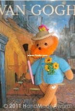 HandMadeAwards - Van Gogh teddy bear by Loly Fuertes 2011
