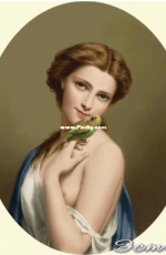 EstE 284 - Girl with parrot XSD