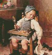 Artecy Cross Stitch - Sharing a meal