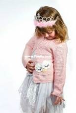 Vinnis Colours - Brenda Grobler - 5CAABG003 - Little Princess Cardigan - Free