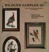 Country Cross Stitch Wildlife Sampler III Joyce Bailey 1978