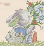 DMC BL586 Somebunny to Love - Spring Bouquet