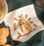 Owl from 50 Nature Cross Stitch Designs