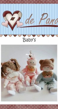 Atelier Coração de Pano - Dayanna Carlson - Babys - Portuguese