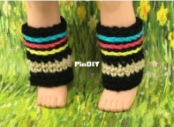 Adoring Doll Clothes - Pamela Barton - Native American Leggings for 18in Doll