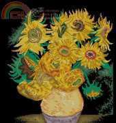 DMC-van gogh sunflower
