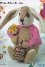 Easter Rabbit by Jody Long/jodysknitwear