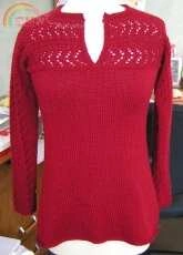 288 Thetis Pullover by Kirsten Hipsky (Valley Yarns - Webs)