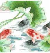 Fish & Lotus with Prosperous YearII