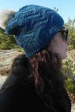 Smooth Stone Hat by Joan Forgione - Paper Moon Knits